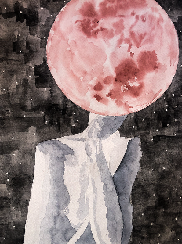Pink moon, 2018